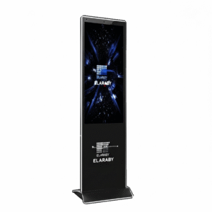 Floor-standing digital signage